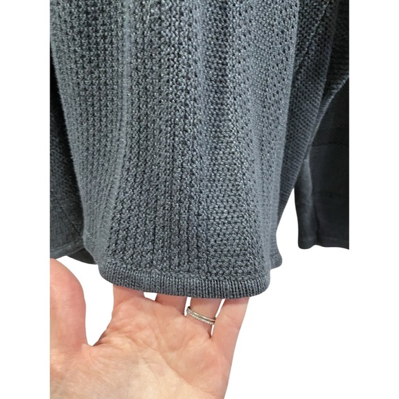 Y2K Vintage Men's Knit Sweater, XL, 955 Original Brand 90s With Button Up - Picture 4 of 9